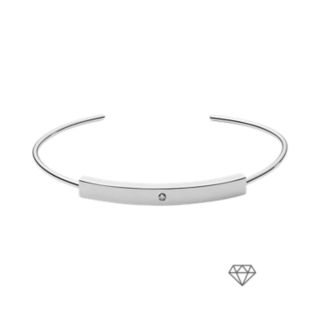 Damen Armreif Helena mit Diamant