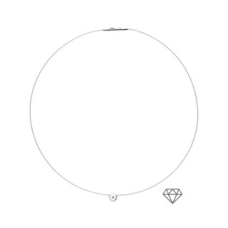 Damen Halskette Helena mit Diamant