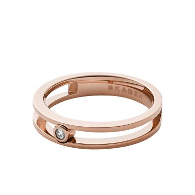 stramt godtgørelse erhvervsdrivende Women's Rings - Skagen