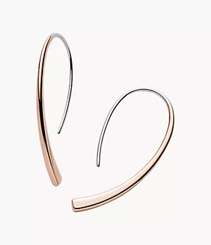 Kariana Rose Gold-Tone Threader Earrings