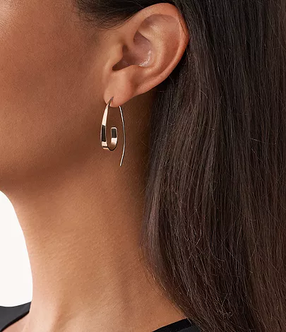 Kariana Rose Gold-Tone Hoop Earrings SKJ1213998 - Skagen
