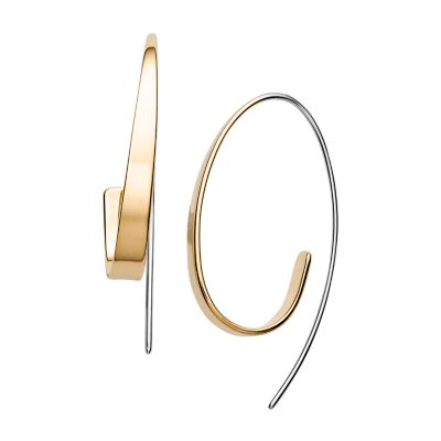 Kariana Rose Gold-Tone Hoop Earrings SKJ1213998 - Skagen