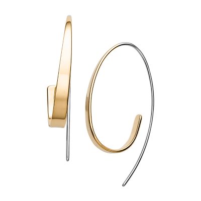 Kariana Rose Hoop - Gold-Tone Earrings SKJ1213998 Skagen