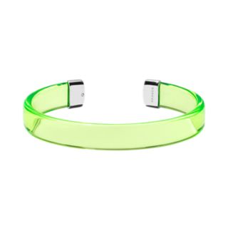 Blakely Transparent Green Lucite Bracelet