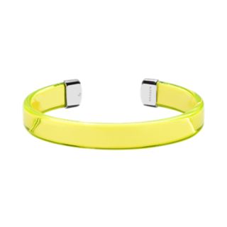 Blakely Transparent Yellow Lucite Bracelet