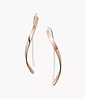 Kariana Rose Gold-Tone Stainless Steel Earrings