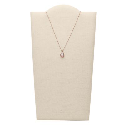 アクセサリー Eco Jewel AGNETHE マザーオブパール ローズゴールドトーン ステンレス