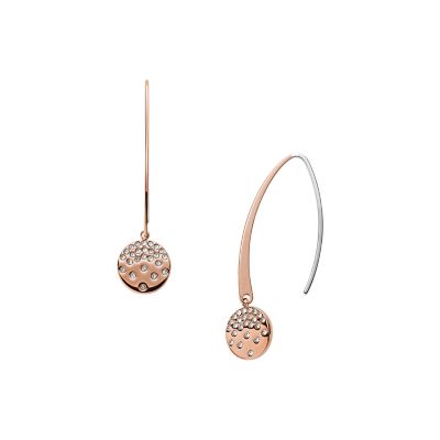 Skagen rose gold on sale earrings