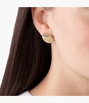Kariana Gold-Tone Stainless Steel Stud Earrings