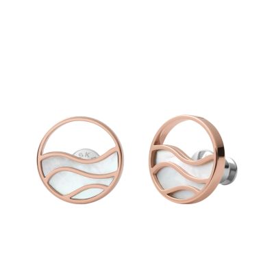 Skagen deals pearl earrings