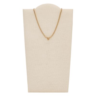 Gold stainless deals steel chain necklace