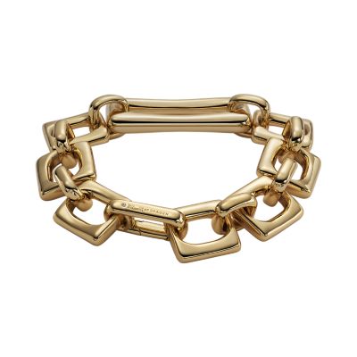 Skagen X Baum Und Pferdgarten Gold Brass Chain Bracelet SKJ1700710