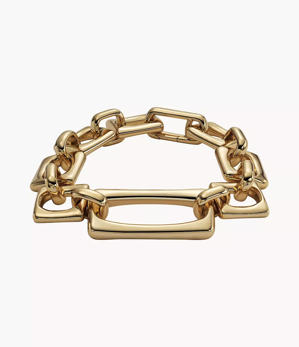 Skagen Women’s Skagen X Baum Und Pferdgarten Gold Brass Chain Bracelet