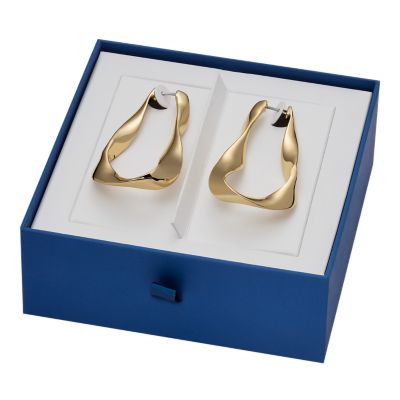 Skagen X Baum Und Pferdgarten Gold Brass Drop Earrings SKJ1702710 