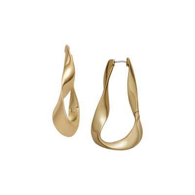 Skagen X Baum Und Pferdgarten Gold Brass Drop Earrings SKJ1702710 