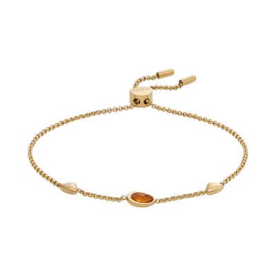 Sofie Sea Glass Honey Glass Station Bracelet SKJ1738710 - Skagen