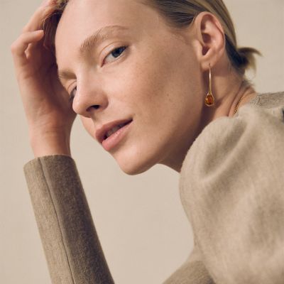 SOFIE SEA GLASS ハニーガラス プルスルーピアス SKJ1741710 - Skagen