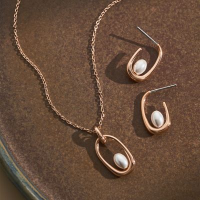 Agnethe Pearl Shell Pendant Necklace SKJ1749791 - Skagen