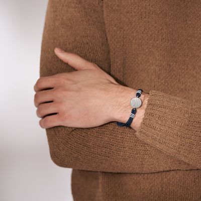 Skagen x Save The Waves Blue 100% Recycled Polyester Strap