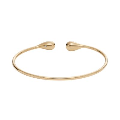 Stainless steel gold on sale bangle