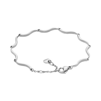 Essential Waves Stainless Steel Chain Bracelet - SKJ1793040