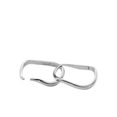 Stainless steel 2025 wave ring