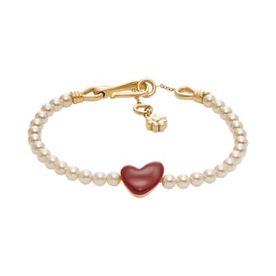 Skagen pearl online bracelet