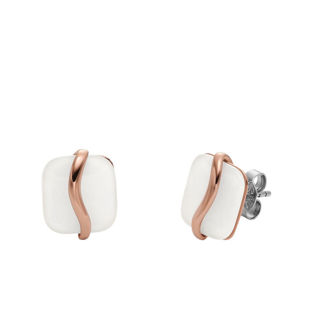 Skagen Bracciale a catenina Sofie Sea Glass da donna dalla forma organica verde menta, SKJ1808710