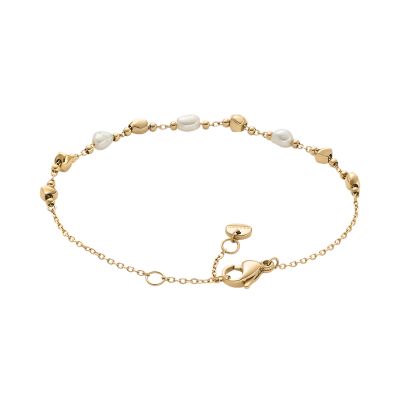 Agnethe Pearl Gold-Tone Stainless Steel Bracelet SKJ1880710