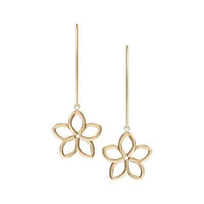 Moderne Ikon Gold-Tone Drop Earrings SKJ1911710 - Skagen