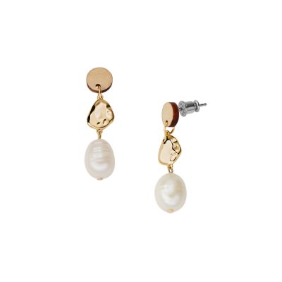 Skagen agnethe pearl earrings sale