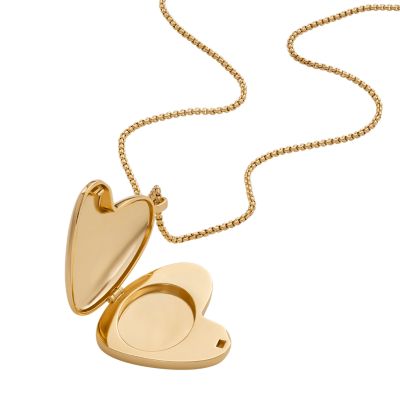 Baum Und Pferdgarten X Skagen Gold-Tone Brass Oversized Heart