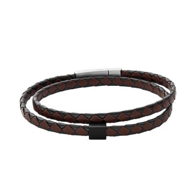 Mens Bracelets: Fashion & Leather Bracelets for Men - Fossil