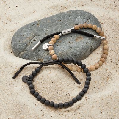 Armband Sea Glass Beads braun Skagen - SKJM0212040