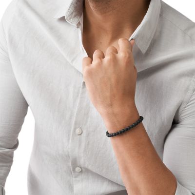Brown Wooden Beaded Mens Bracelet Minimalist Bracelet for Men -  Denmark
