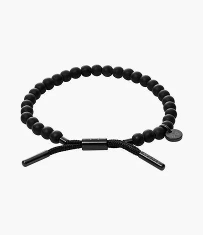 Armband SKJM0213060 Skagen - Sea Beads schwarz Glass