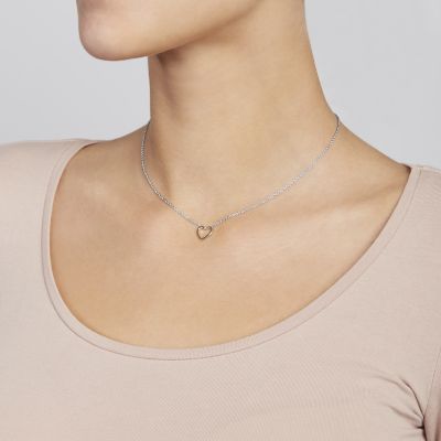 Skagen sales heart necklace