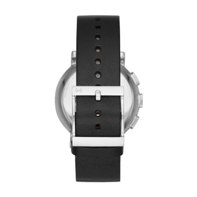 hagen connected leather hybrid smartwatch