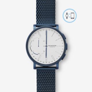 REFURBISHED Hagen Connected Steel-Mesh Hybrid Smartwatch