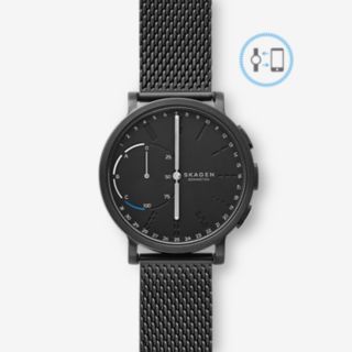REFURBISHED Hybrid Smartwatch - Hagen Black Steel-Mesh