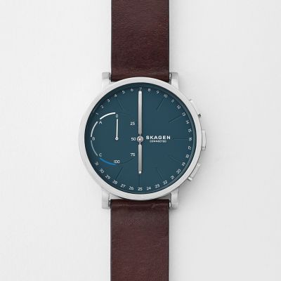 Hybrid Smartwatch - Hagen Dark Brown 