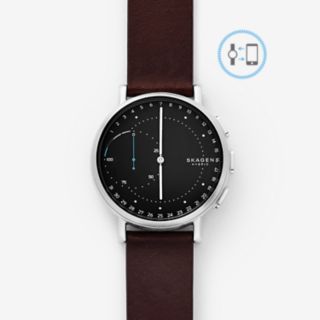 REFURBISHED Hybrid Smartwatch - Signatur Dark Brown Leather