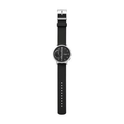 skagen hybrid black
