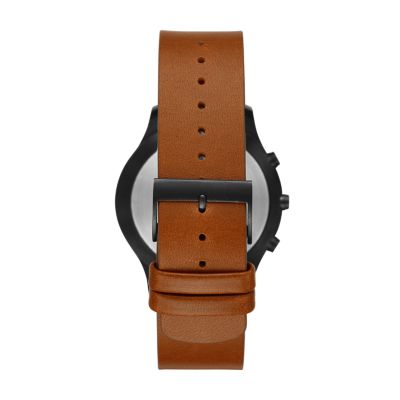 Jorn コニャックレザー ハイブリッドスマートウォッチ SKT1202 - Skagen