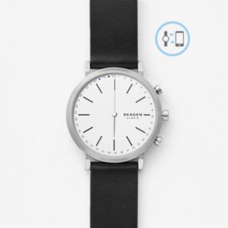 REFURBISHED Hald Connected Leather Hybrid Smartwatch