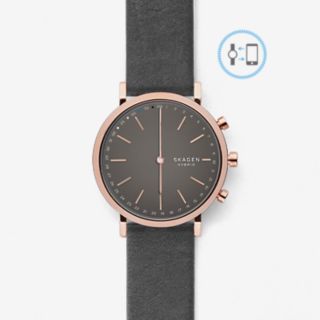 REFURBISHED Hybrid Smartwatch - Hald Gray Leather