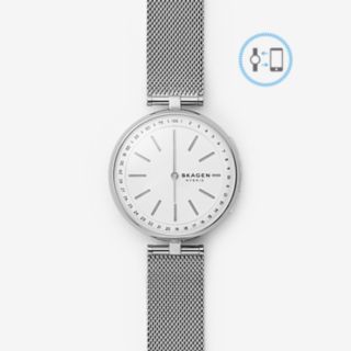 REFURBISHED Hybrid Smartwatch - Signatur T-Bar Steel-Mesh