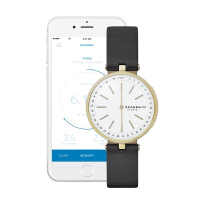 Skagen hybrid 2024 smartwatch black