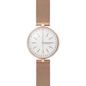 Hybrid Smartwatch - Signatur T-Bar Rose Gold-Tone Steel-Mesh