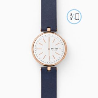 REFURBISHED Hybrid Smartwatch - Signatur T-Bar Blue Leather